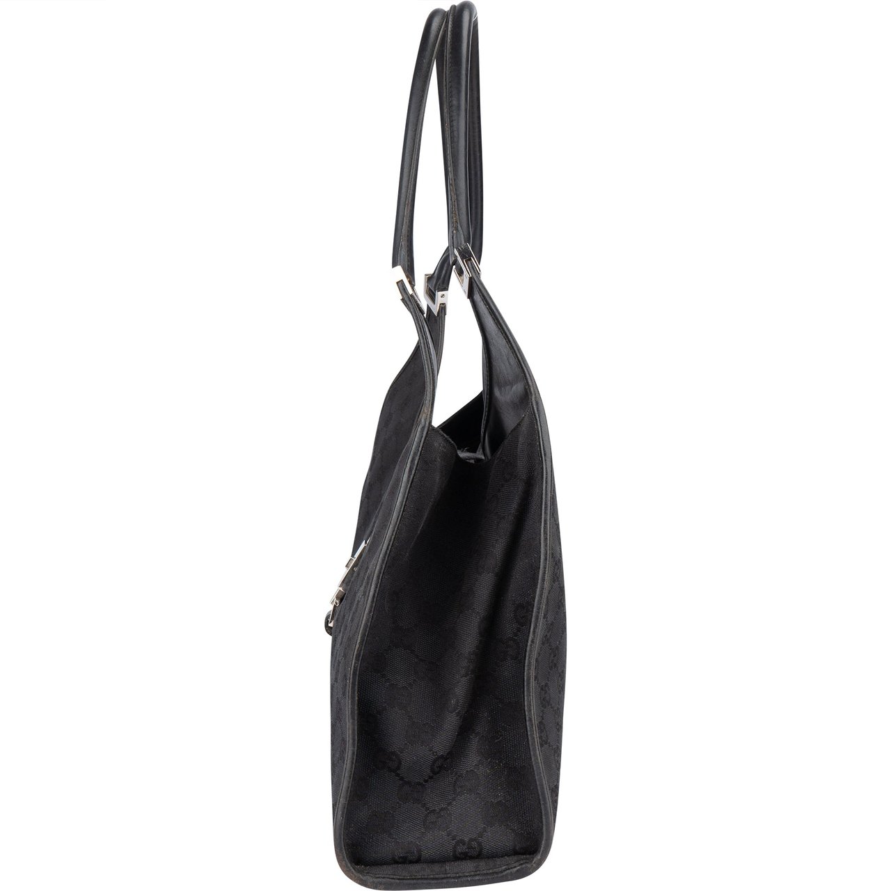 Gucci Gucci GG Monogram Big Jackie Handbag Zwart