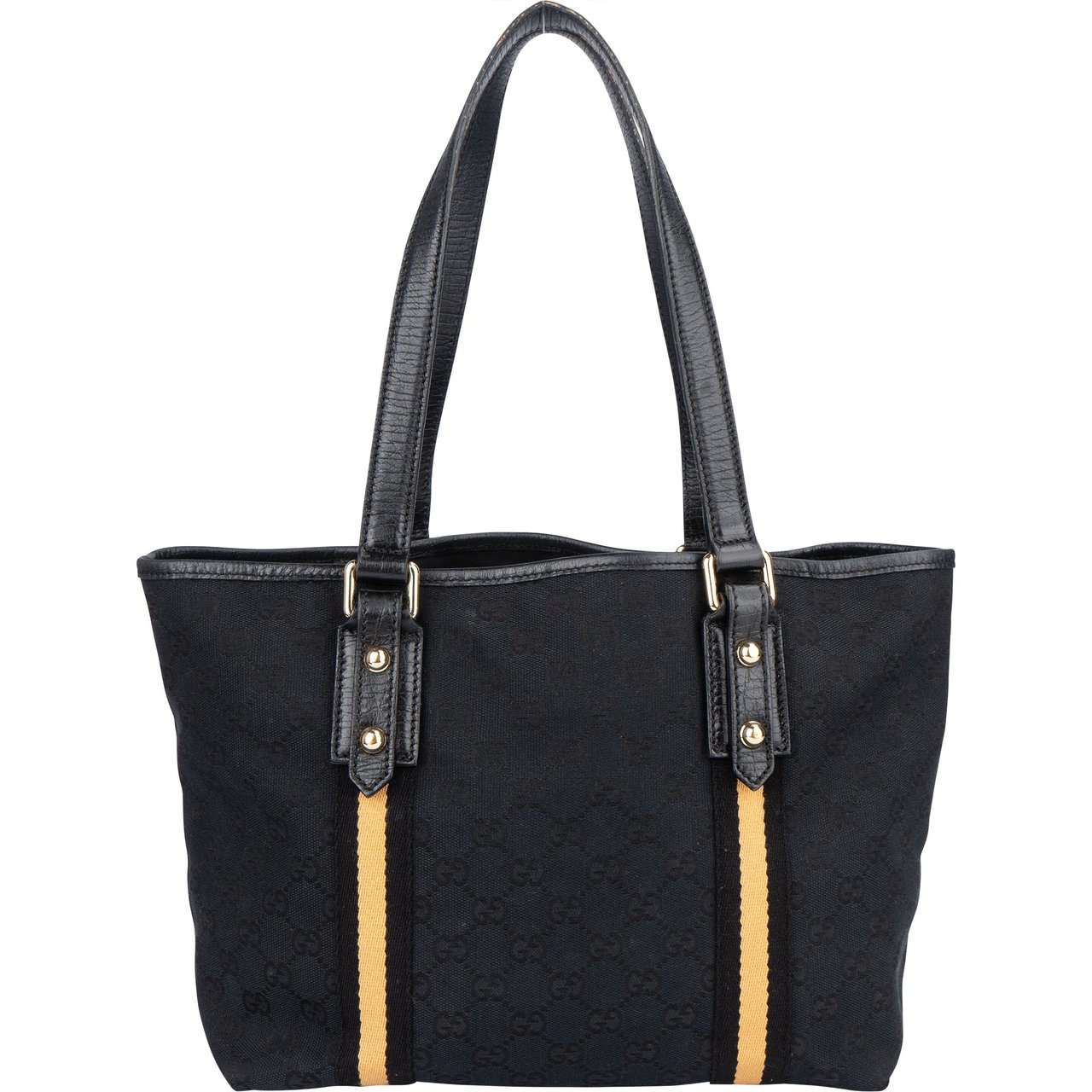 Gucci Gucci GG Monogram Jolicoeur Handbag Zwart