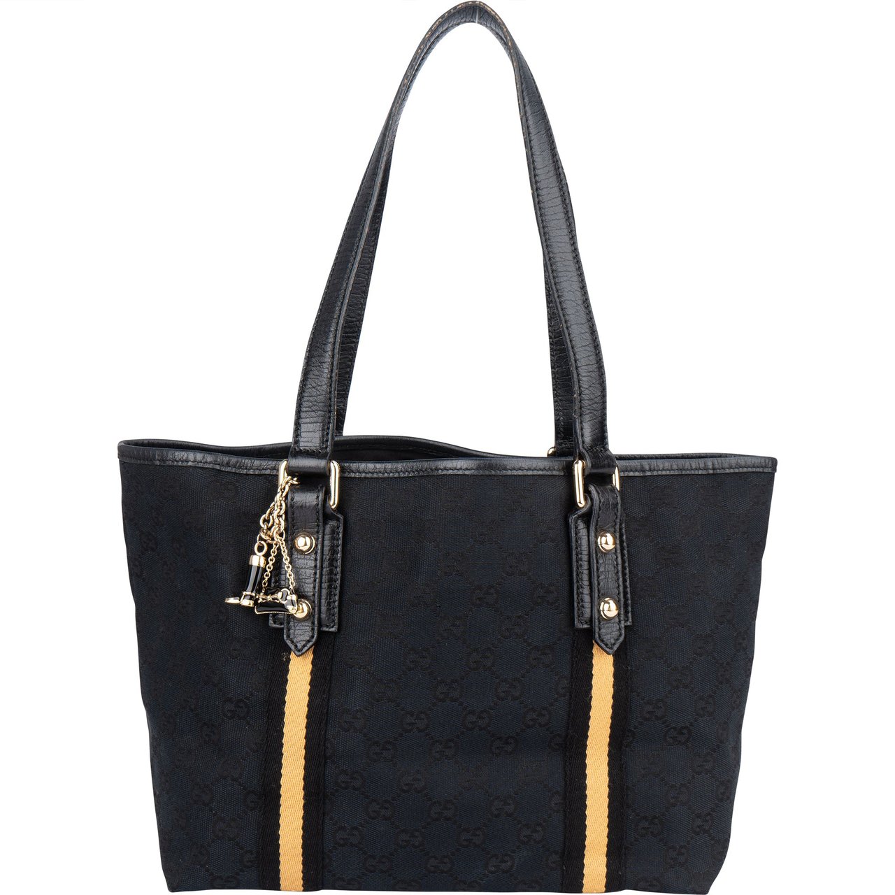 Gucci Gucci GG Monogram Jolicoeur Handbag Zwart
