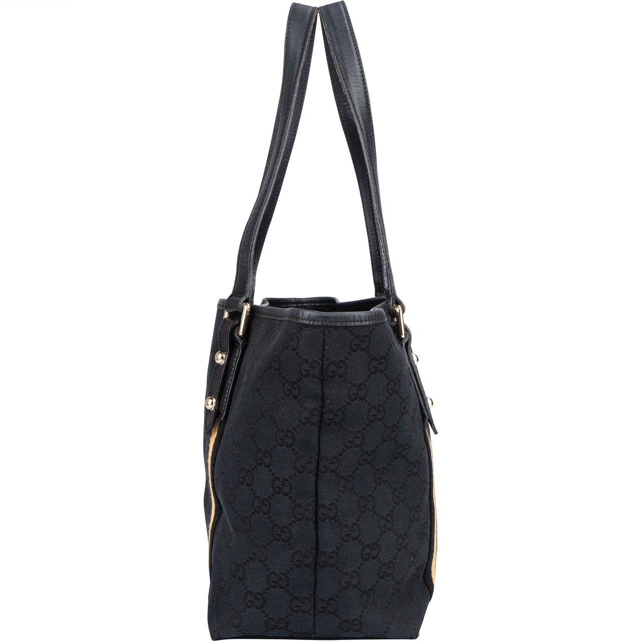 Gucci Gucci GG Monogram Jolicoeur Handbag Zwart