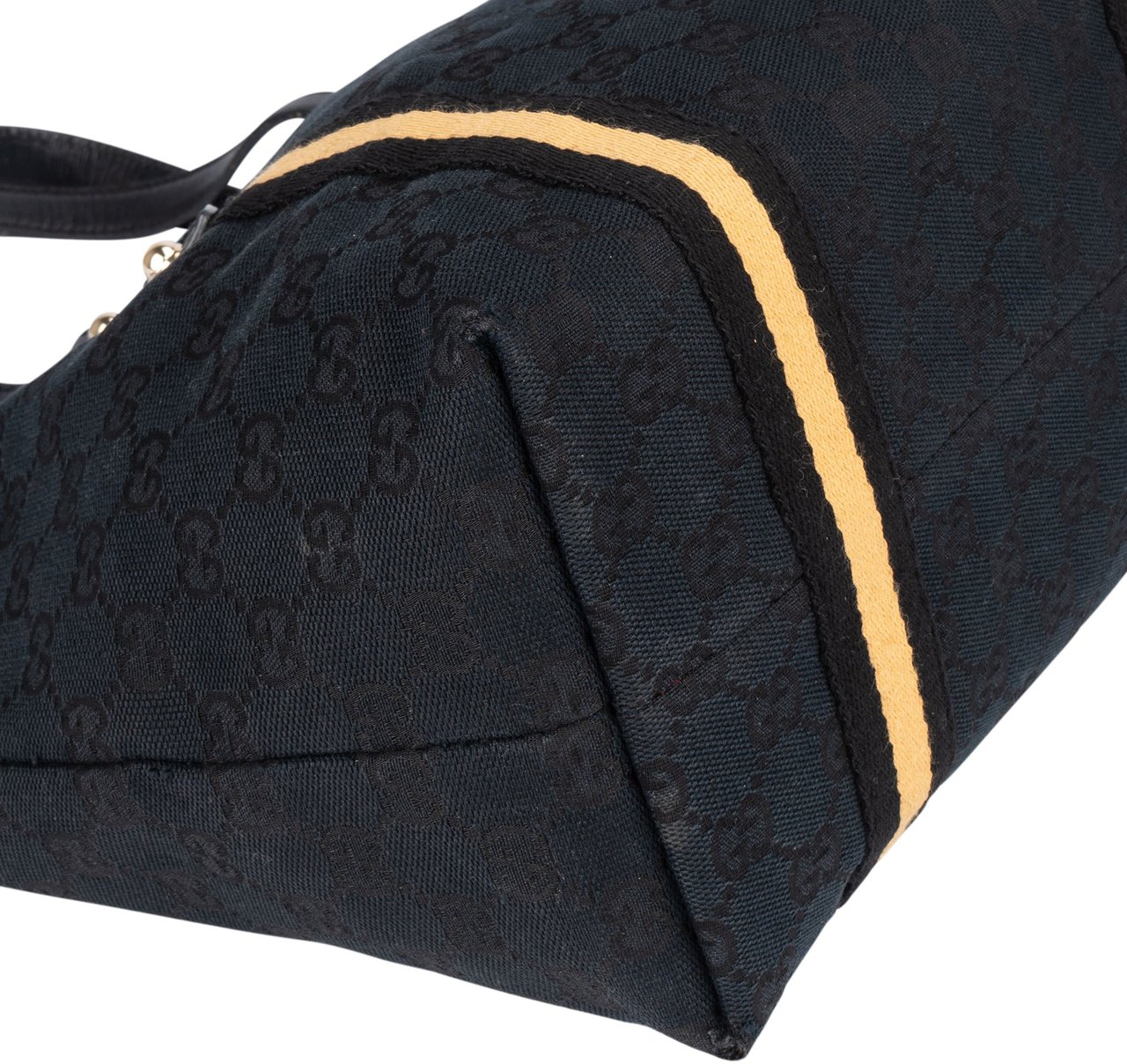 Gucci Gucci GG Monogram Jolicoeur Handbag Zwart