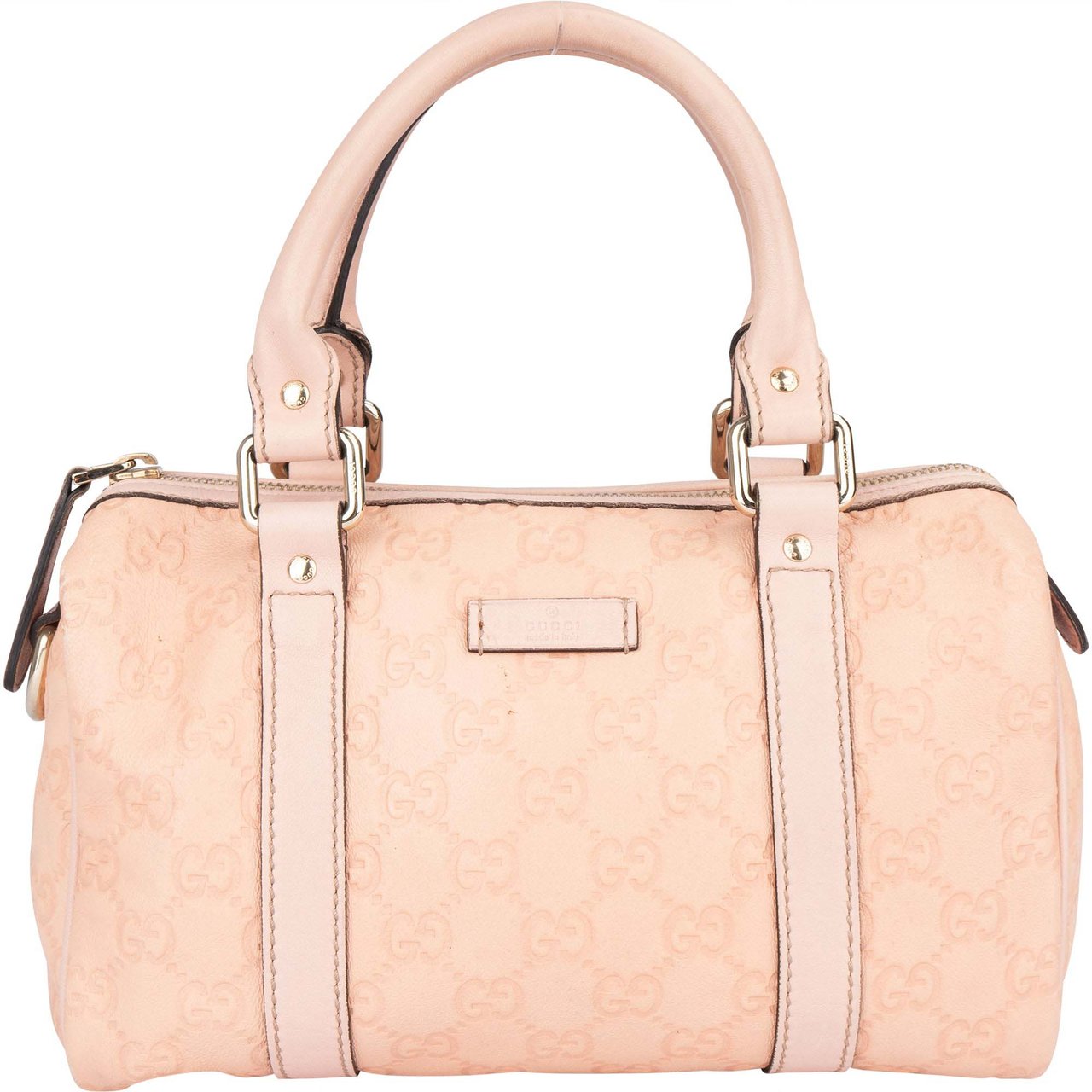 Gucci Gucci GG Monogram Mini Boston Handbag Roze