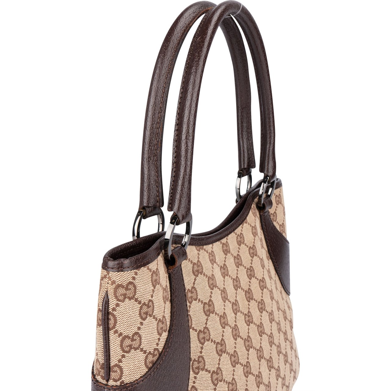 Gucci Gucci GG Monogram Handbag Bruin