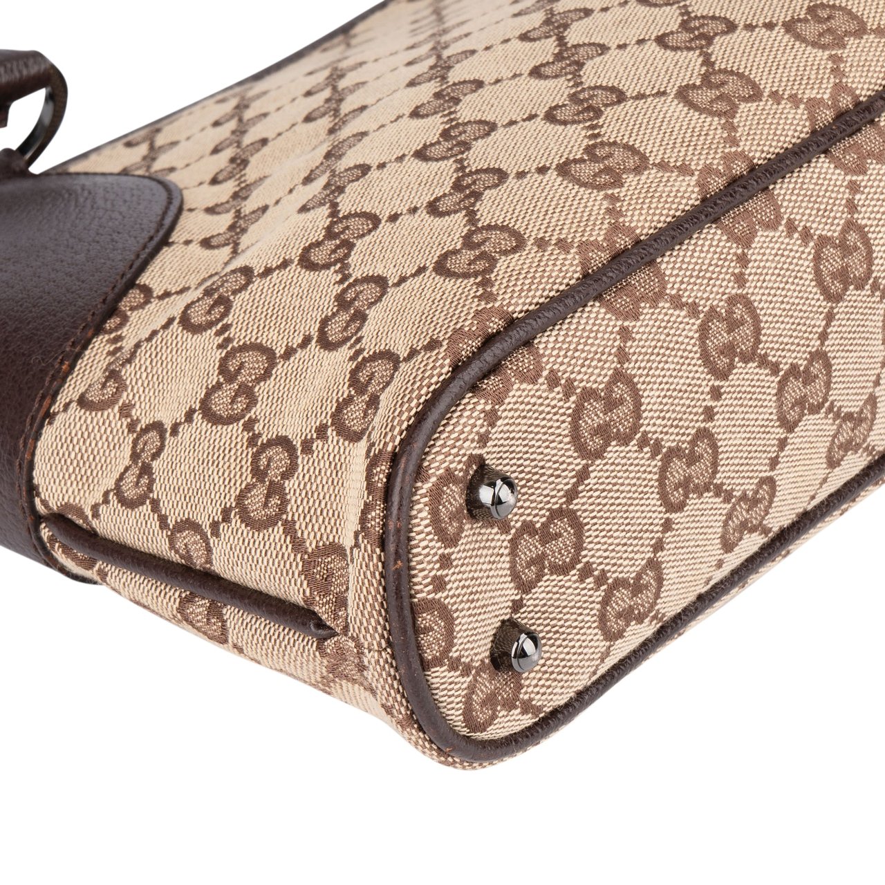 Gucci Gucci GG Monogram Handbag Bruin