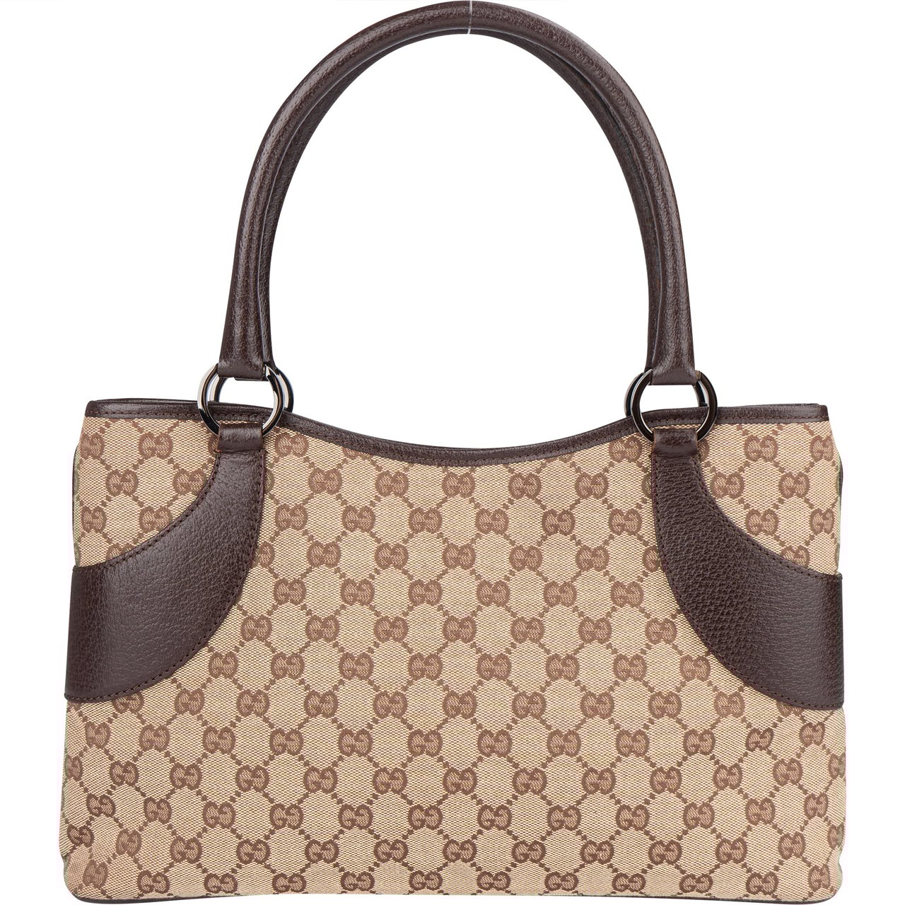 Gucci Gucci GG Monogram Handbag Bruin
