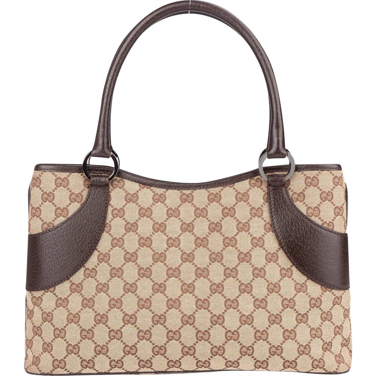 Gucci Gucci GG Monogram Handbag Bruin