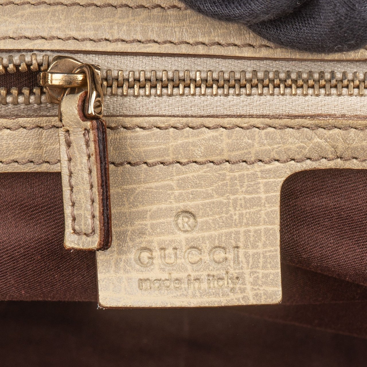 Gucci Gucci GG Monogram Jolicoeuer Handbag Bruin