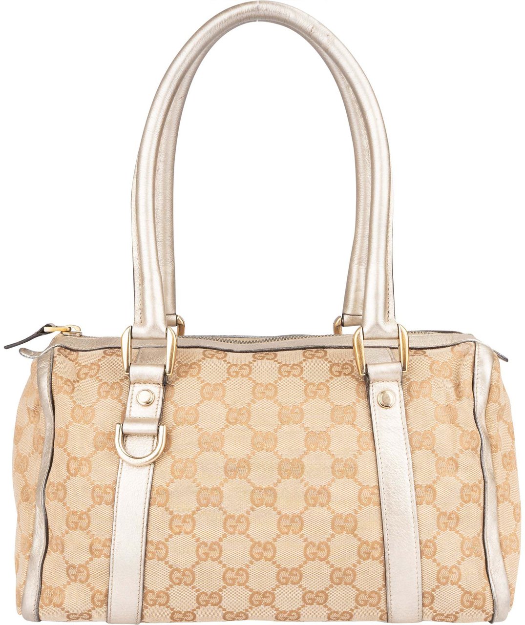 Gucci Gucci GG Monogram Abbey Handbag Beige