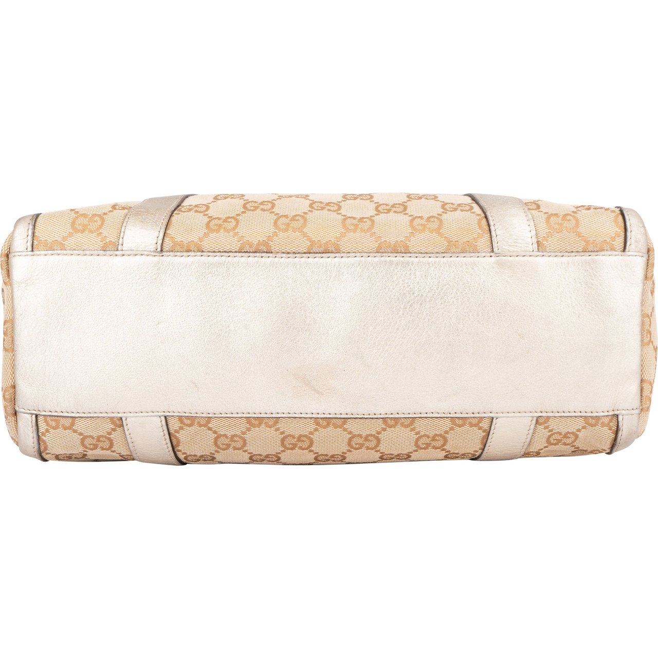 Gucci Gucci GG Monogram Abbey Handbag Beige