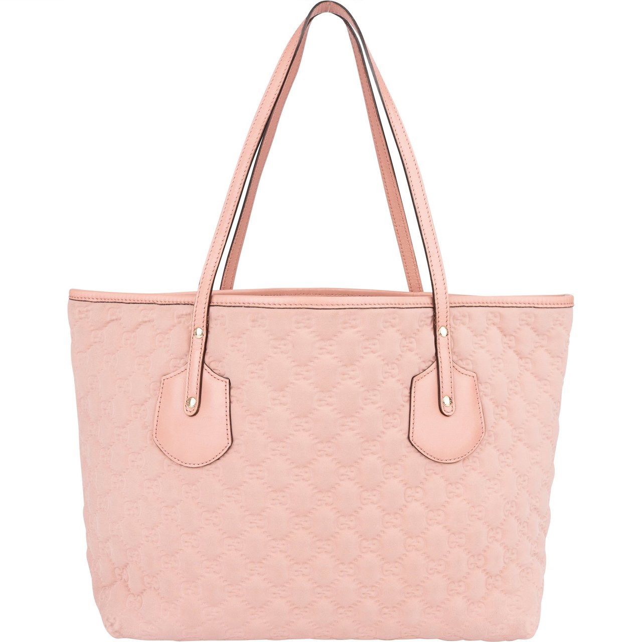 Gucci Pink Puffy Monogram Charmy Handbag Roze