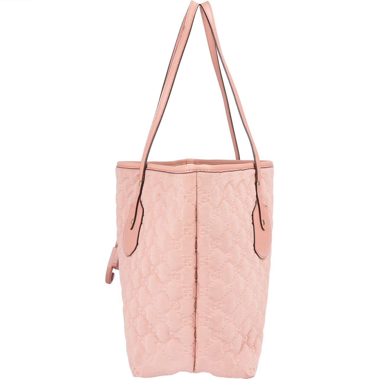 Gucci Pink Puffy Monogram Charmy Handbag Roze