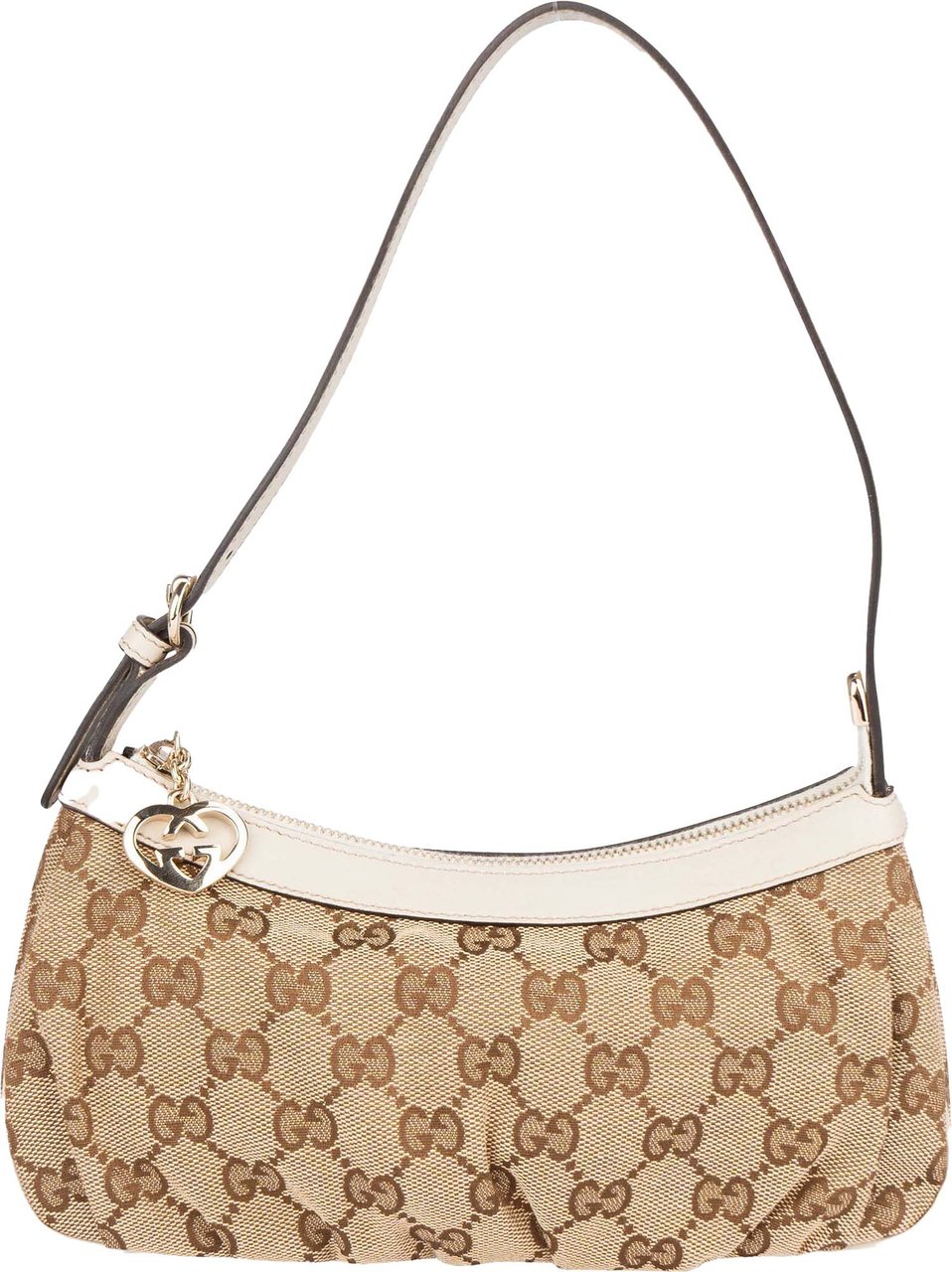 Gucci Gucci GG Monogram Mini Handbag Bruin