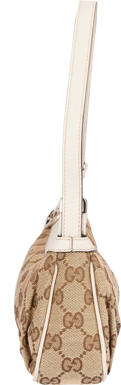 Gucci Gucci GG Monogram Mini Handbag Bruin