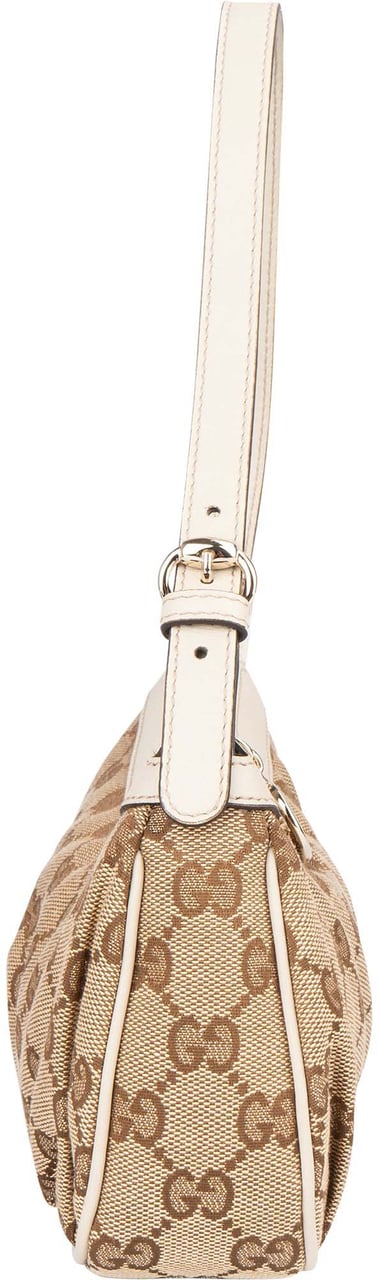 Gucci Gucci GG Monogram Mini Handbag Bruin