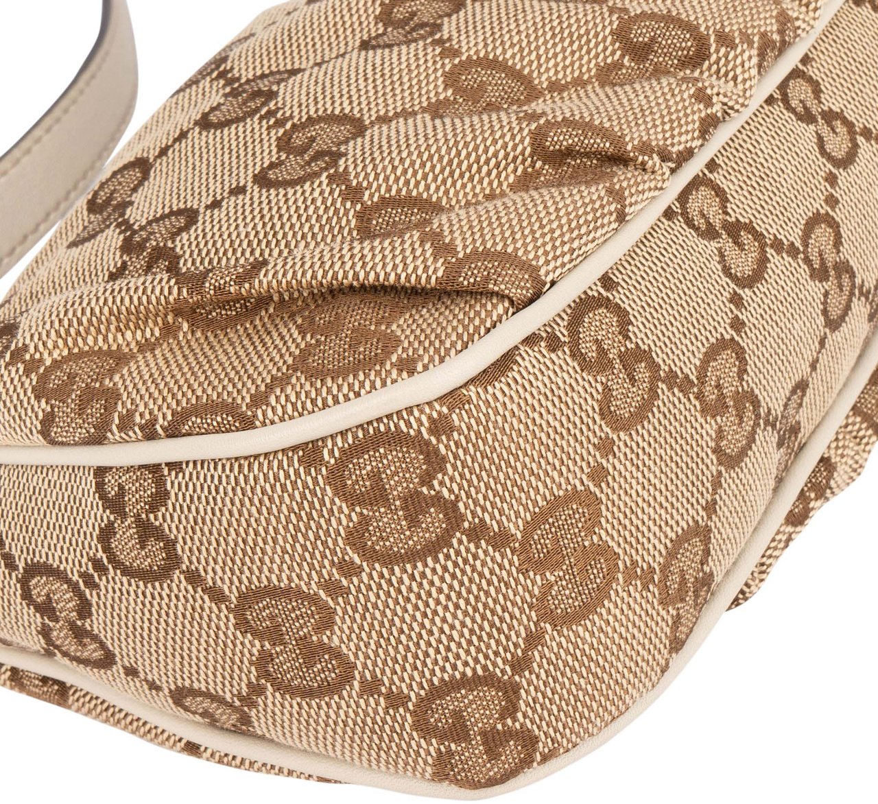 Gucci Gucci GG Monogram Mini Handbag Bruin