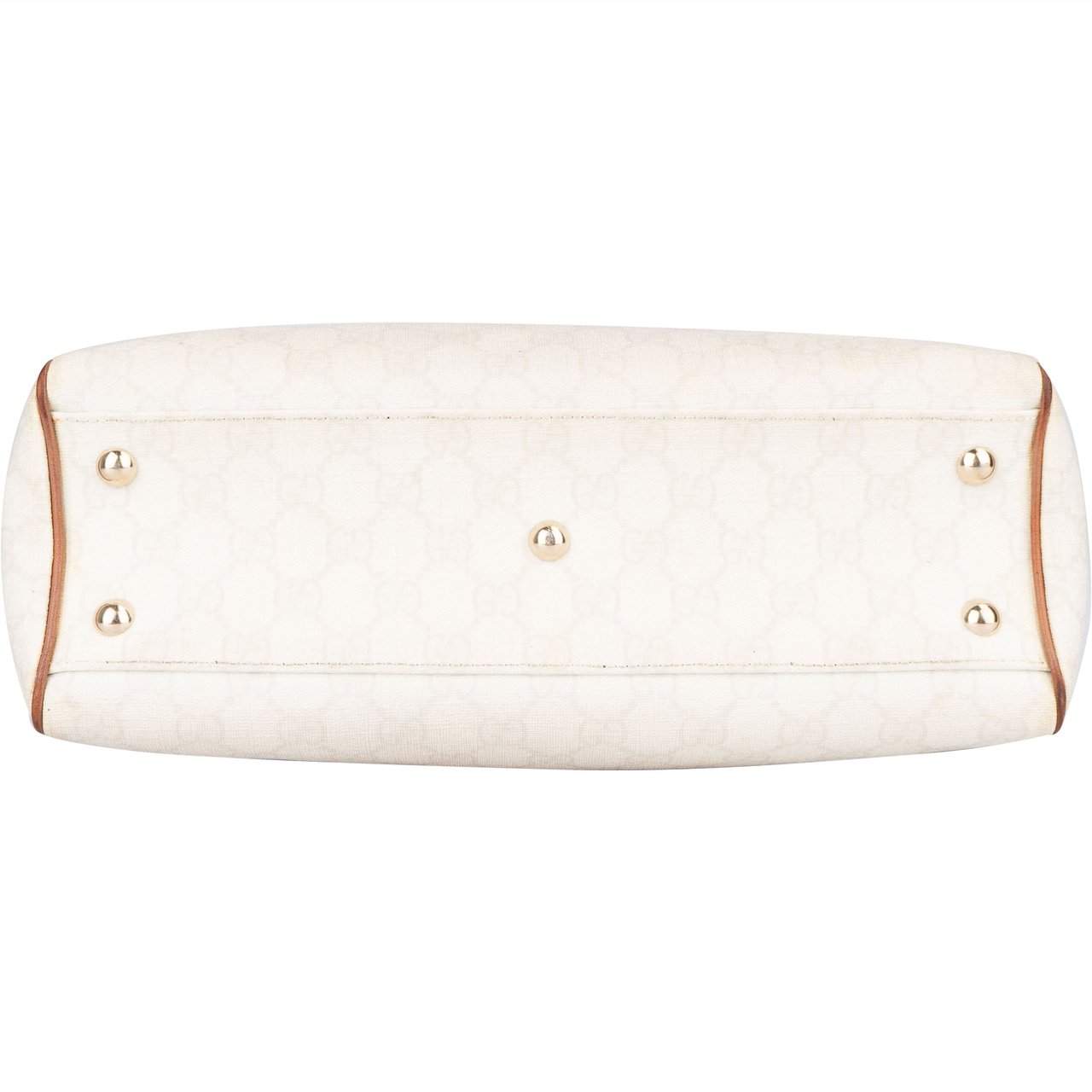 Gucci Gucci White GG Monogram Handbag Wit