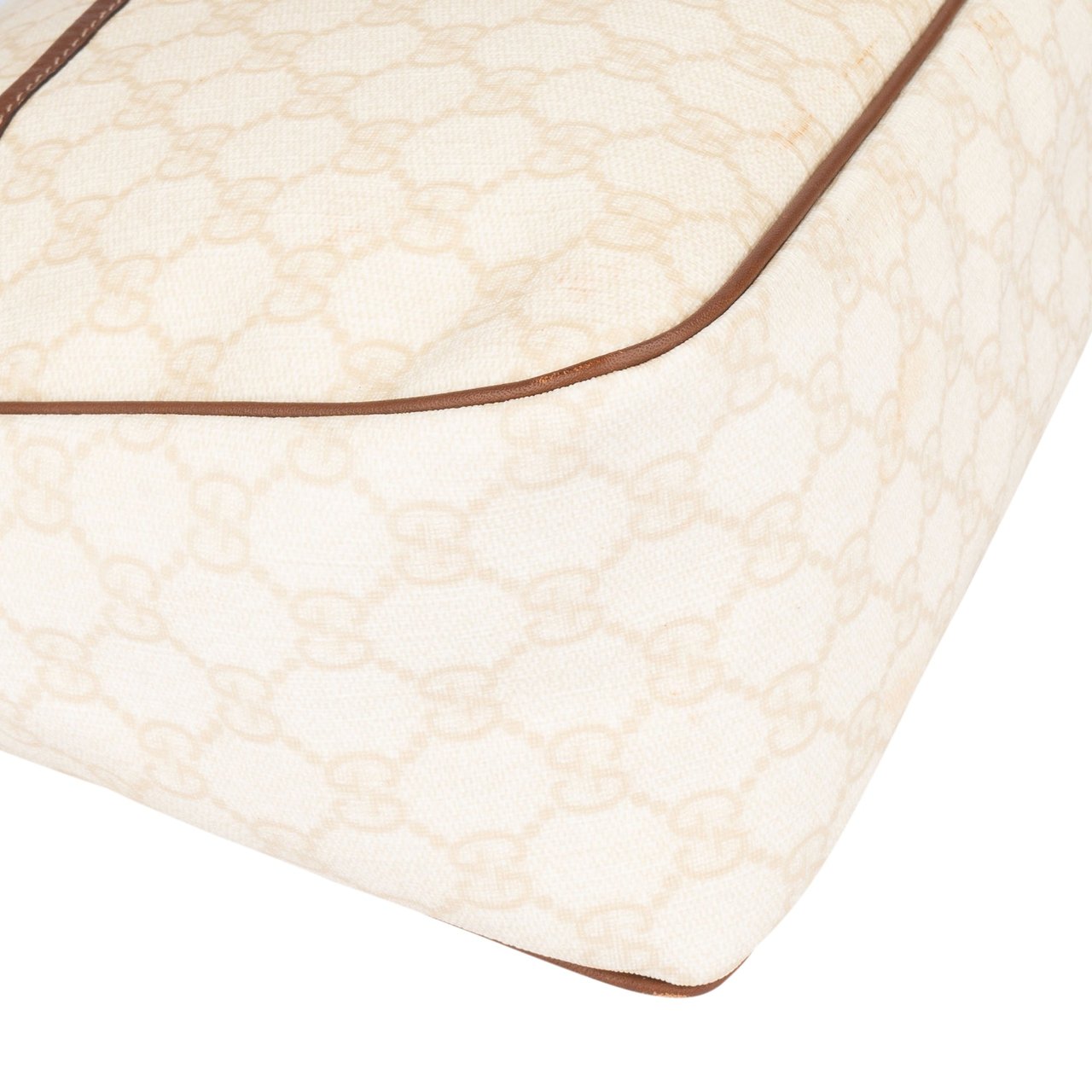 Gucci Gucci GG Supreme Monogram Handbag Beige