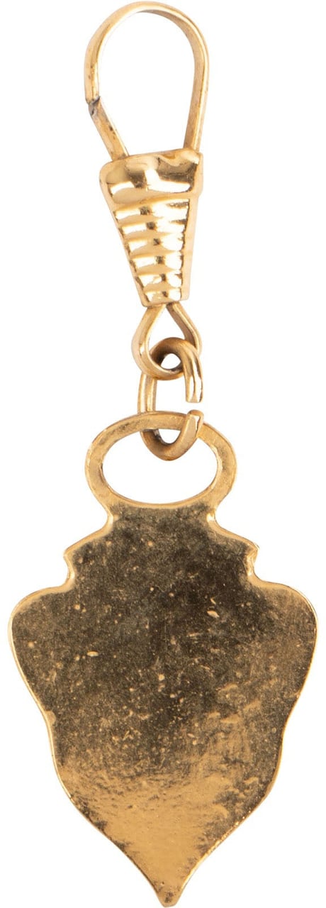 Gucci Golden Knight Crest Bag Charm Pendant Oranje