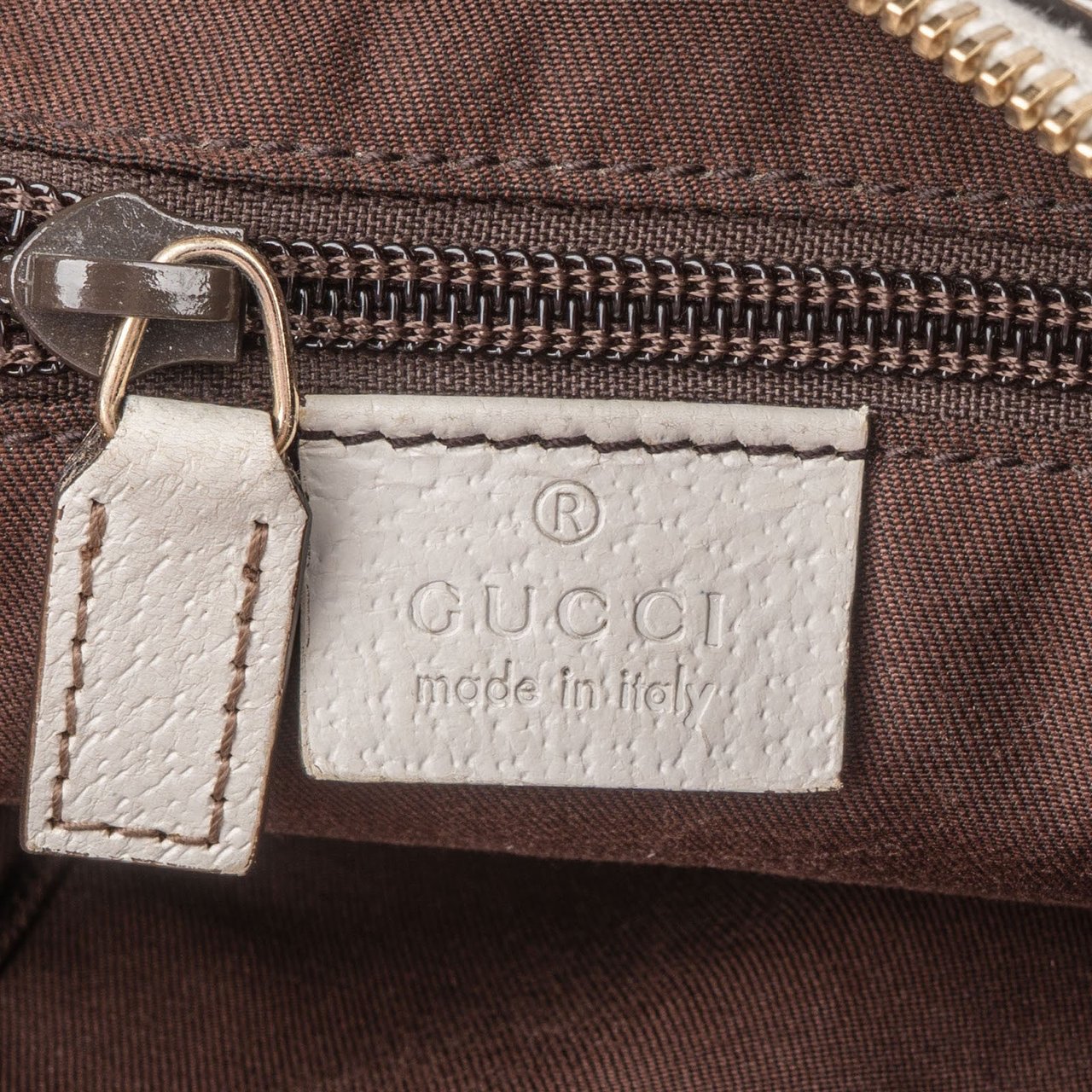 Gucci Monogram GG Canvas Hobo Crossbody Bag Beige