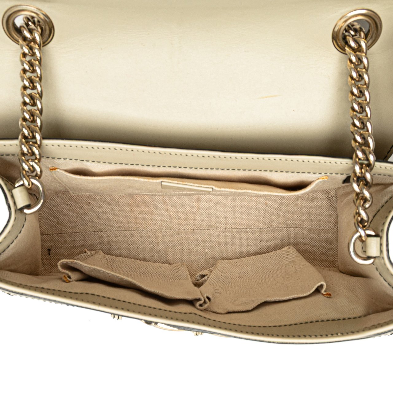 Gucci Medium GG Canvas Emily Shoulder Bag Bruin
