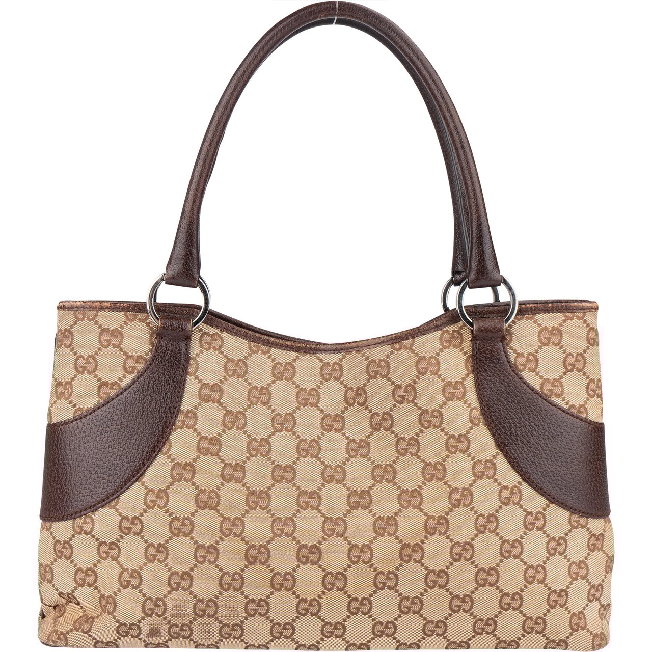 Gucci Gucci GG Monogram Handbag Bruin