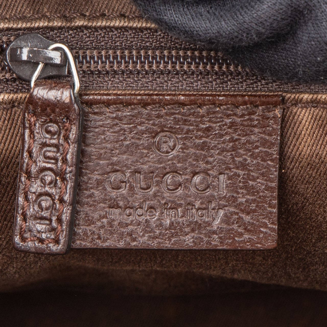 Gucci Gucci GG Monogram Handbag Bruin