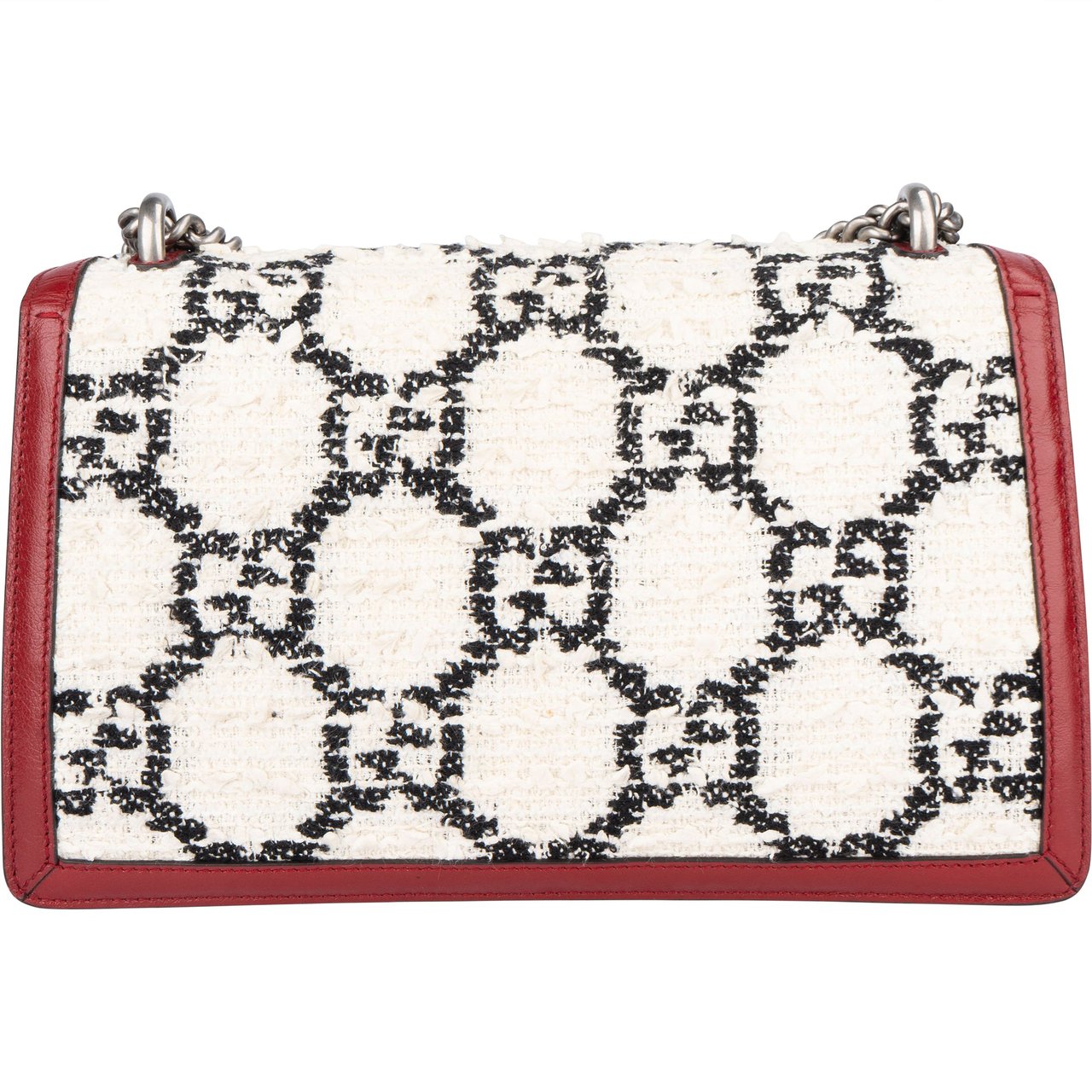 Gucci GG Tweed Monogram Dionysus Shoulder Bag Divers