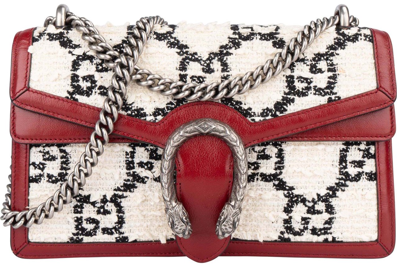 Gucci Gucci GG Tweed Monogram Dionysus Wit