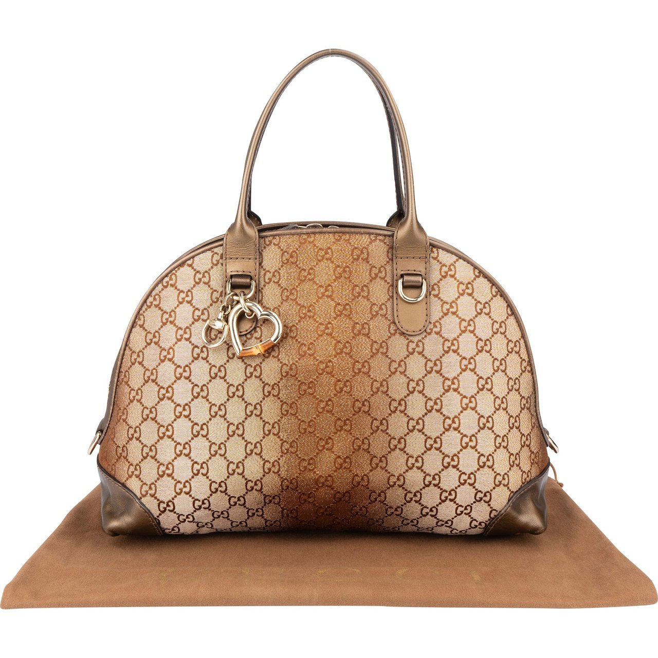 Gucci Gucci GG Shimmering Monogram Charmy Handbag Divers