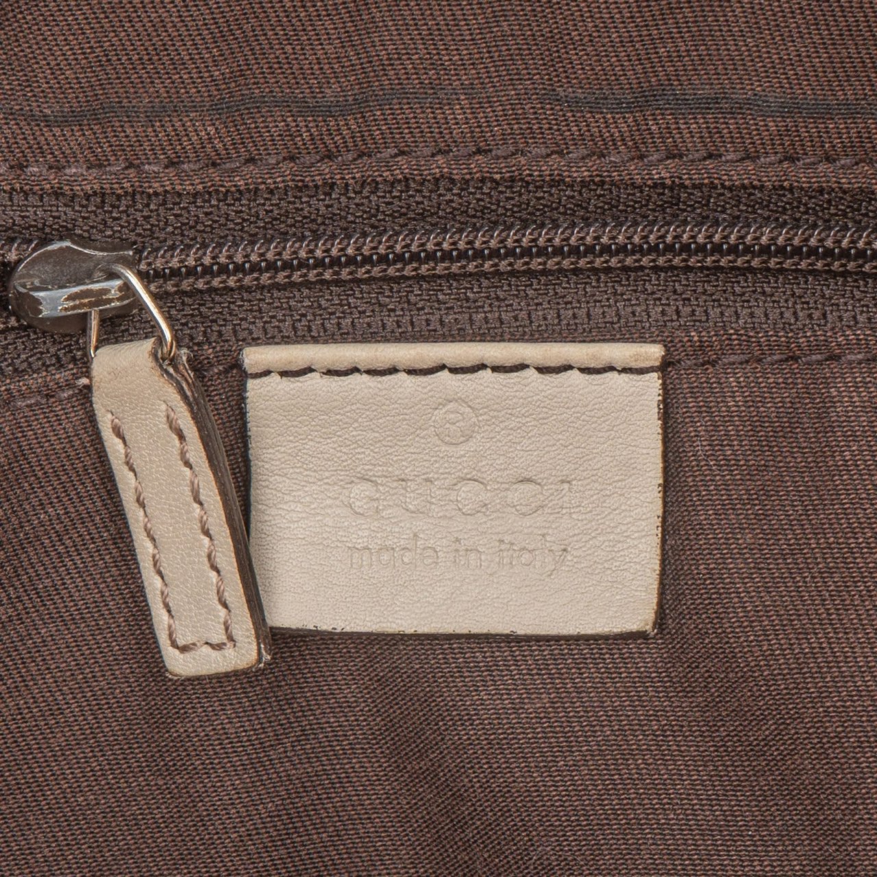 Gucci Monogram GG Sukey Shoulder Bag Beige