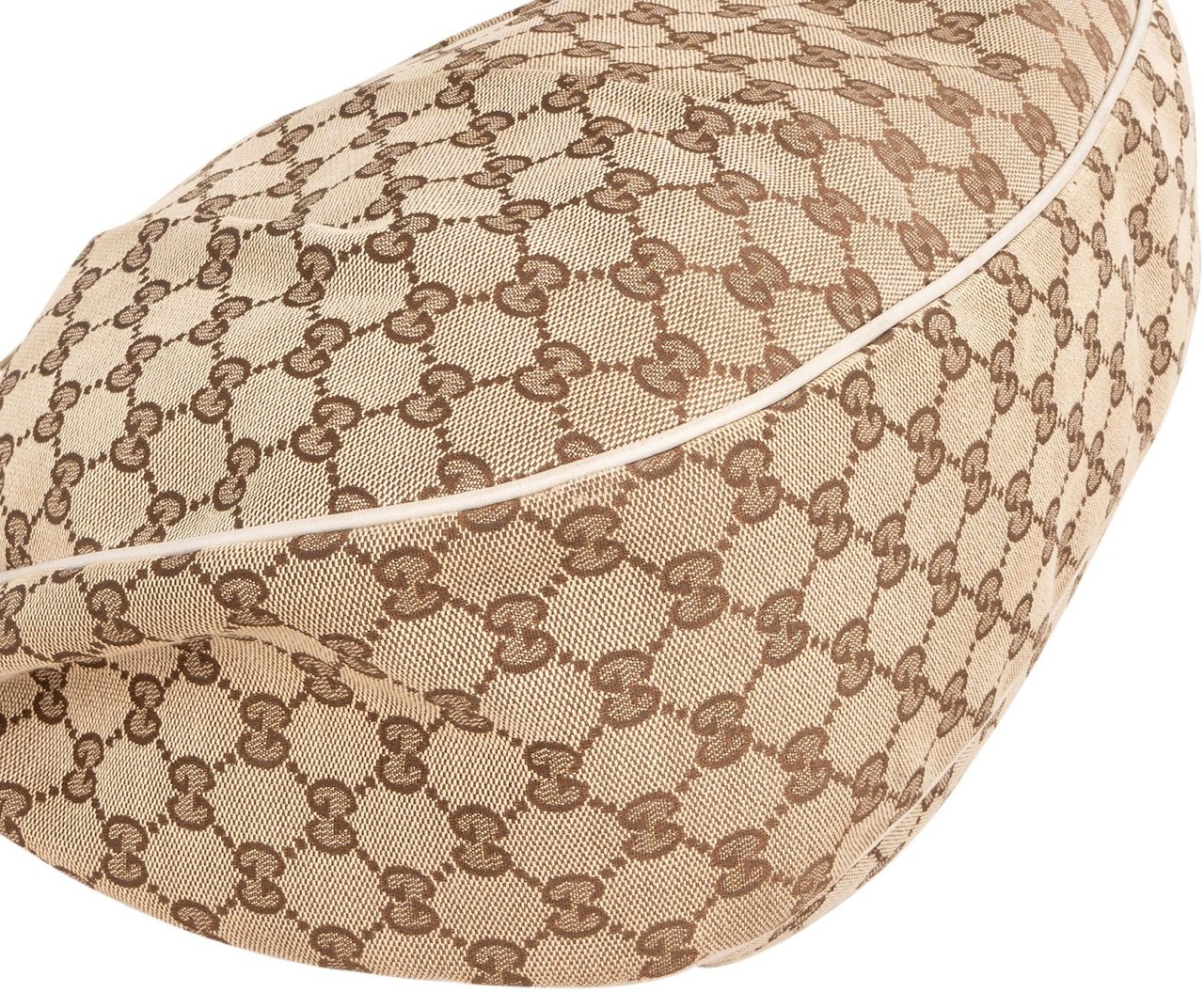 Gucci Monogram GG Sukey Shoulder Bag Beige