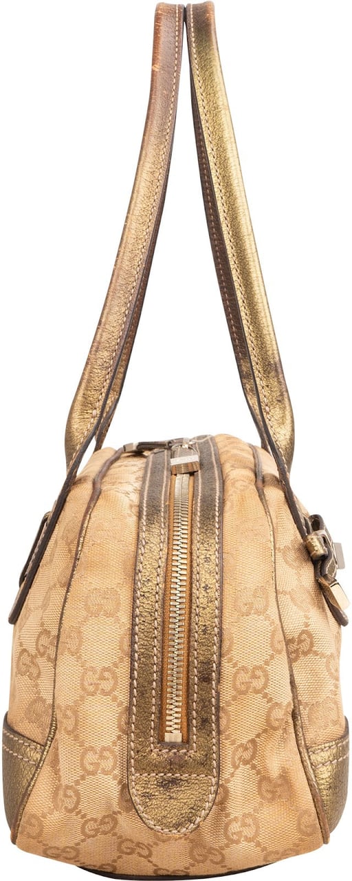 Gucci Monogram GG Princy East West Shoulder Bag Beige