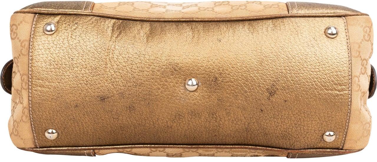 Gucci Monogram GG Princy East West Shoulder Bag Beige