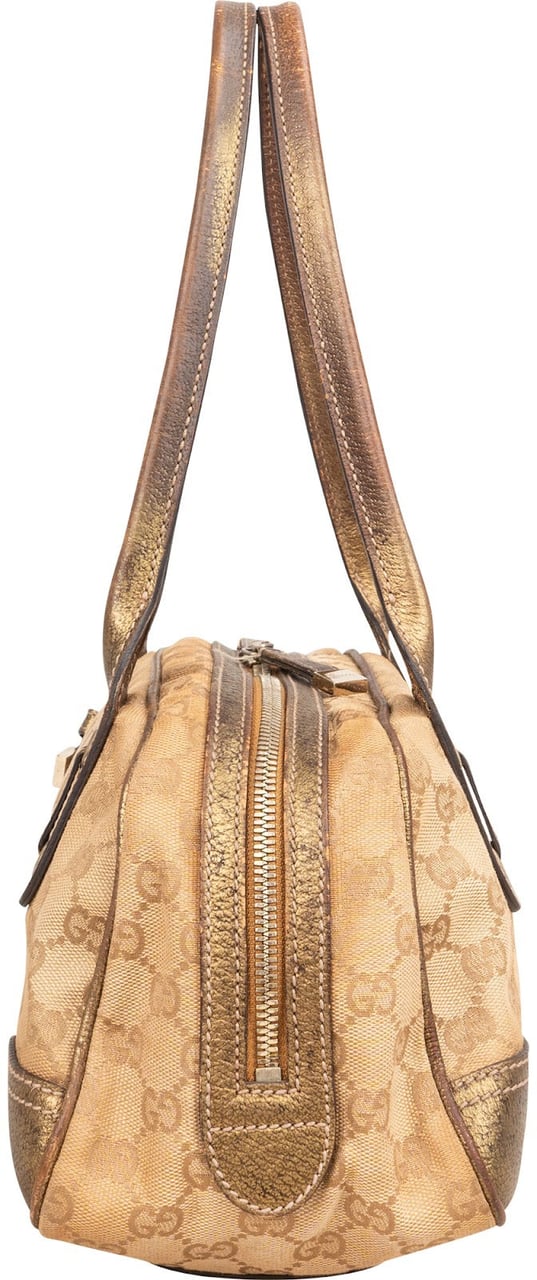 Gucci Monogram GG Princy East West Shoulder Bag Beige