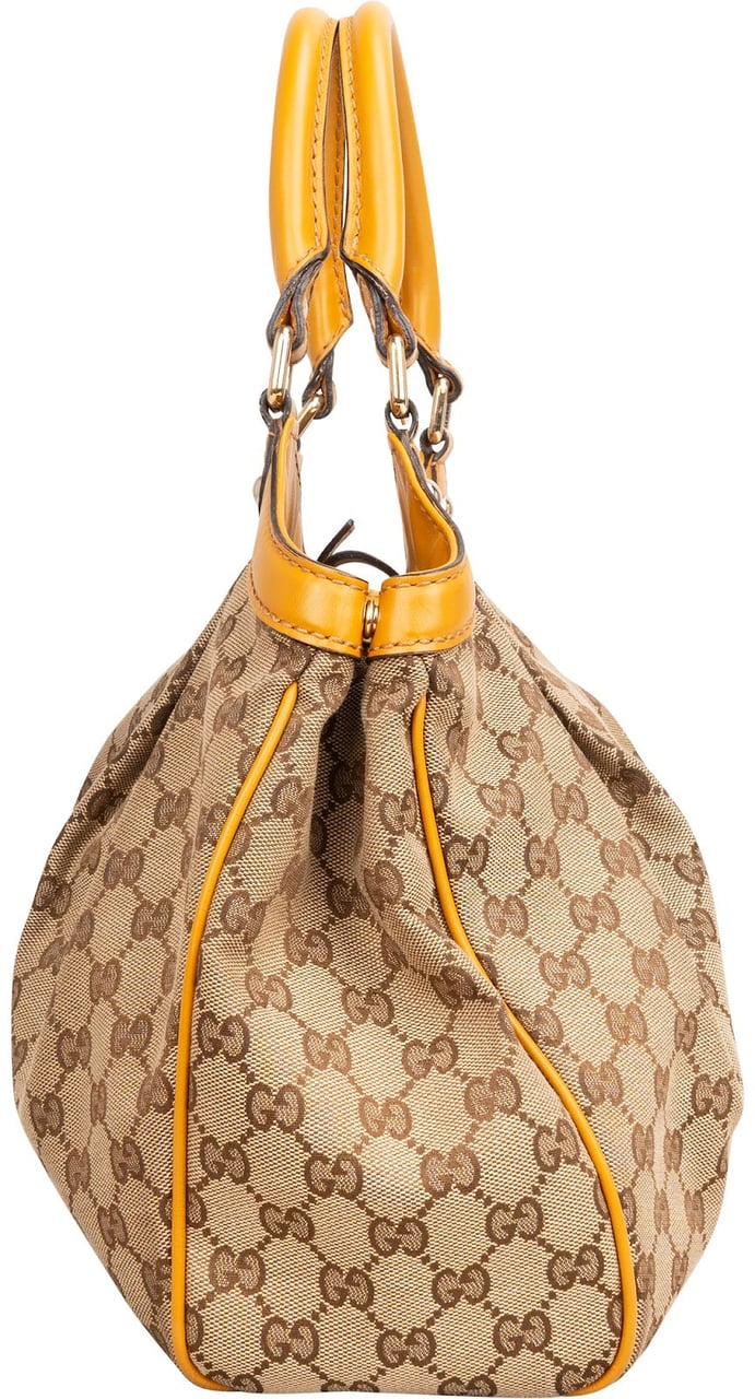 Gucci Monogram GG Sukey Handbag Beige