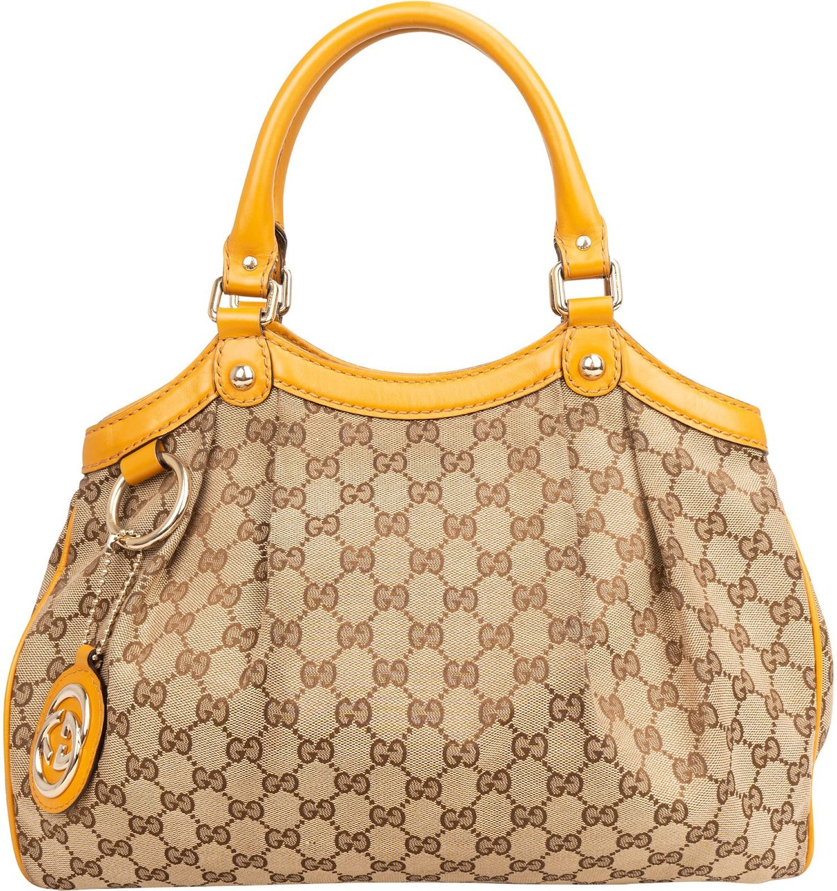 Gucci Monogram GG Sukey Handbag Beige