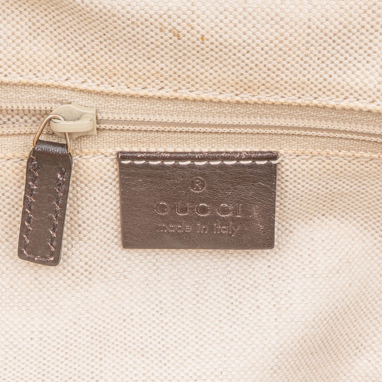 Gucci Monogram GG Sukey Medium Handbag Beige