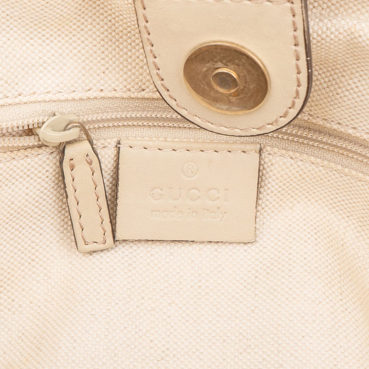 Gucci Monogram GG Sukey Handbag Beige