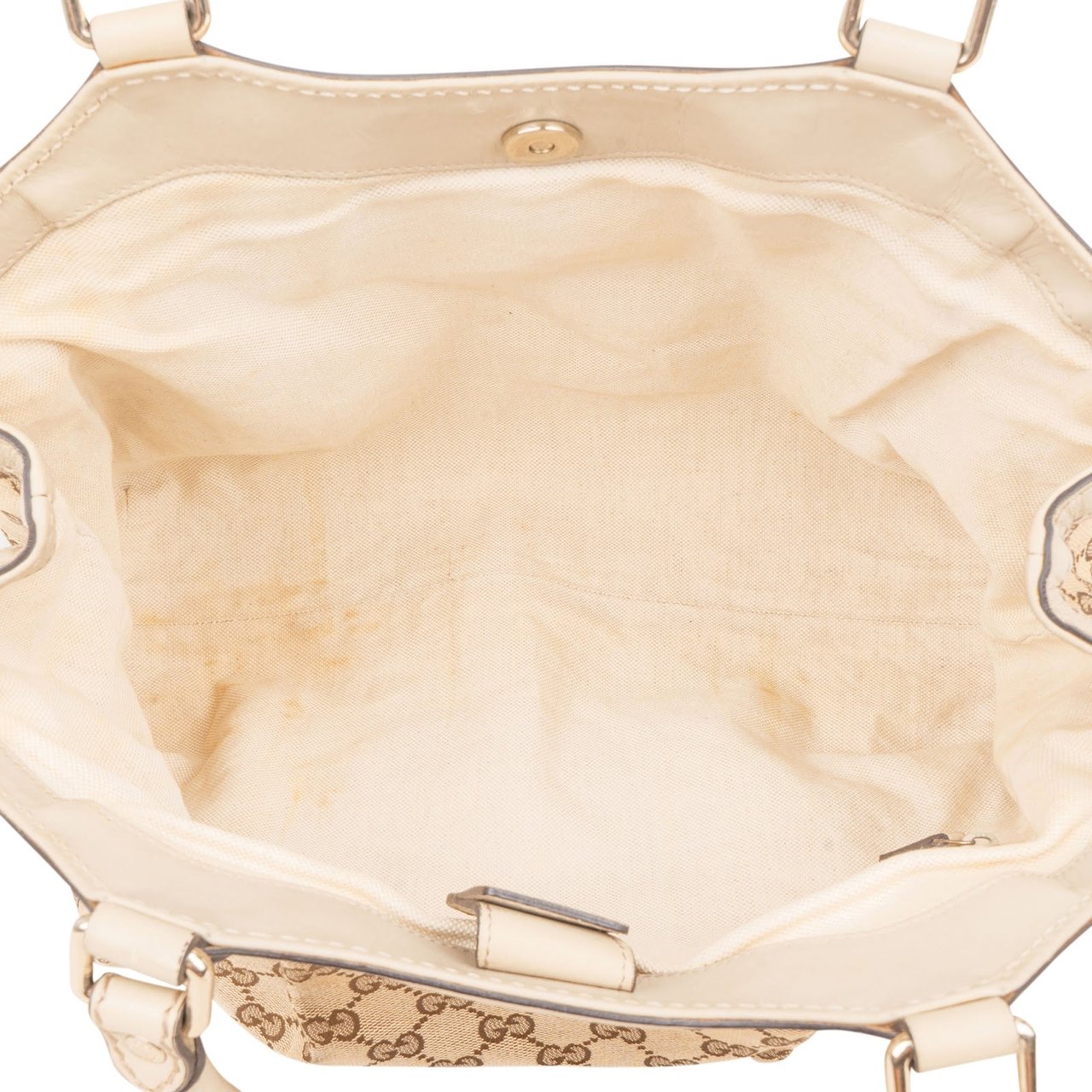 Gucci Monogram GG Sukey Handbag Beige
