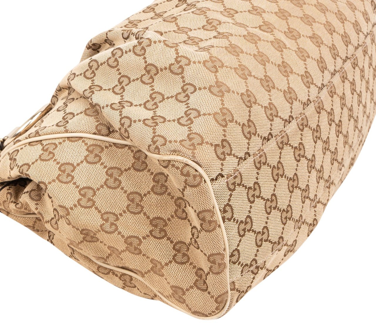Gucci Monogram GG Sukey Handbag Beige