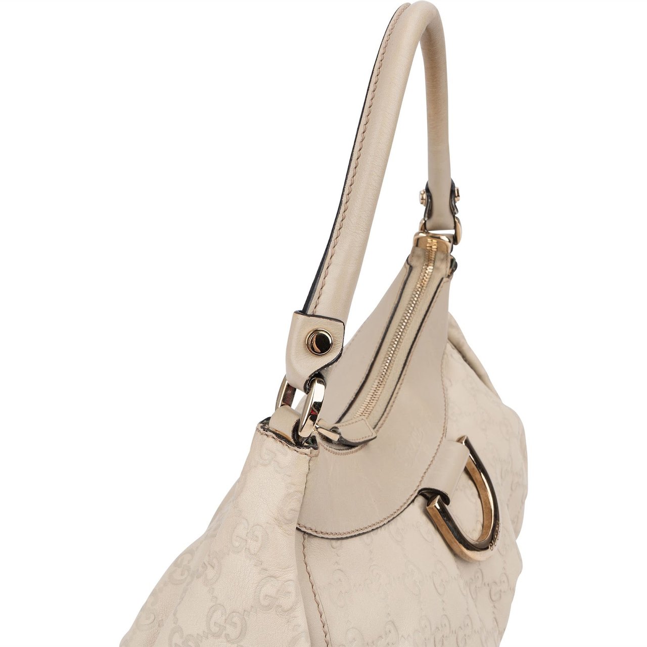 Gucci Guccissima Leather Abbey D-Ring Shoulder Bag Divers
