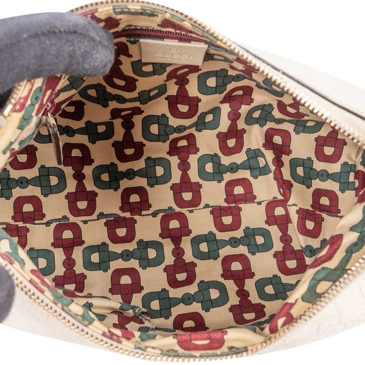 Gucci Guccissima Leather Abbey D-Ring Shoulder Bag Divers