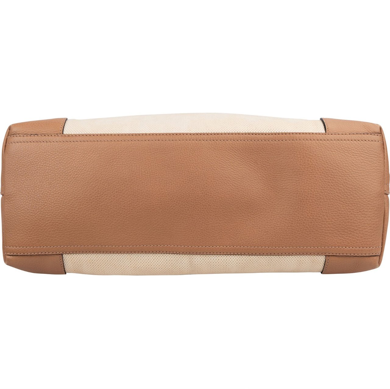 Gucci Perforated Leather Canvas GG Soho Crossbody Bag Beige