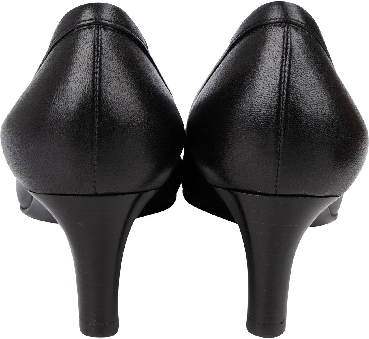 Gucci Black Leather Pumps (35,5) Zwart