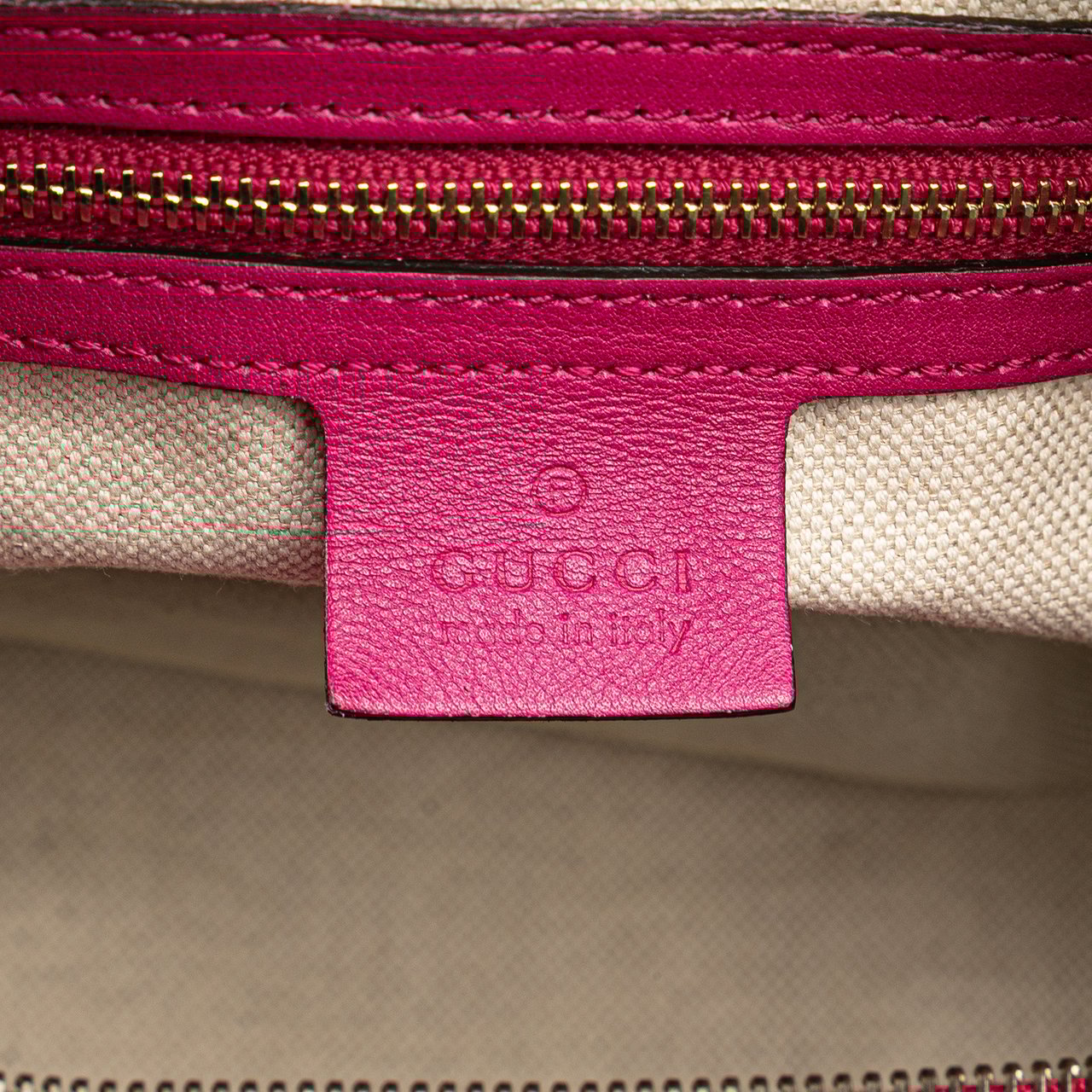 Gucci Calfskin Joy Boston Bag Roze