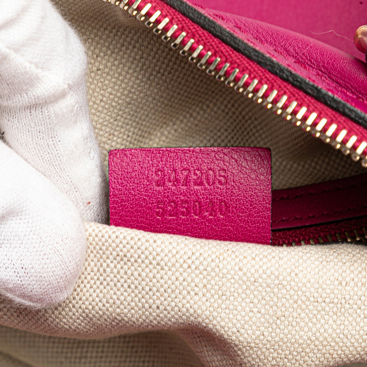 Gucci Calfskin Joy Boston Bag Roze