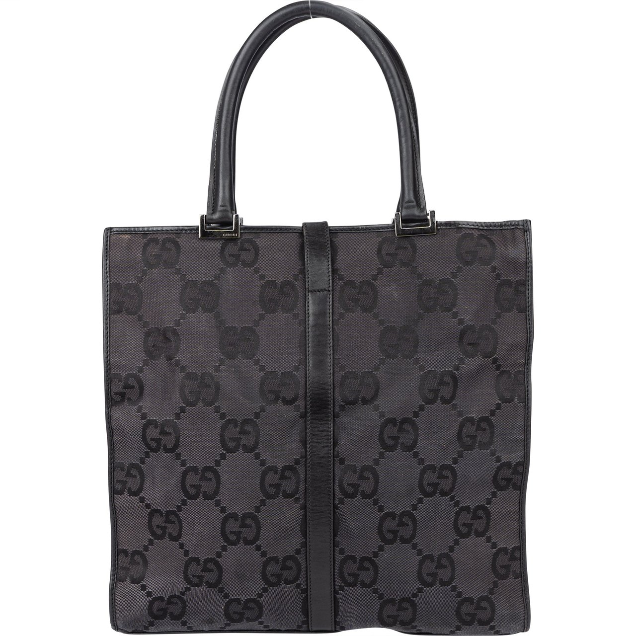 Gucci Gucci GG Monogram Jackie Handbag Zwart