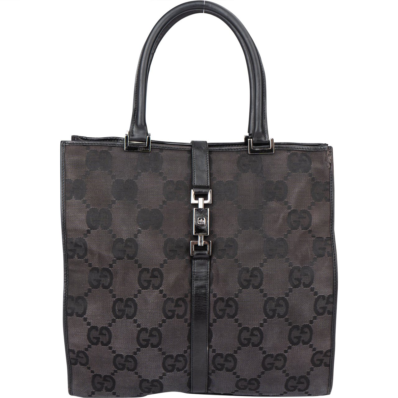 Gucci GG Monogram Jackie Handbag Zwart