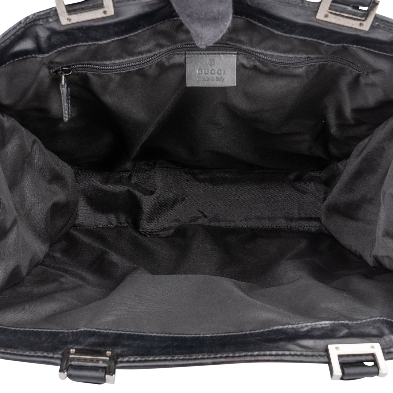 Gucci Gucci GG Monogram Jackie Handbag Zwart