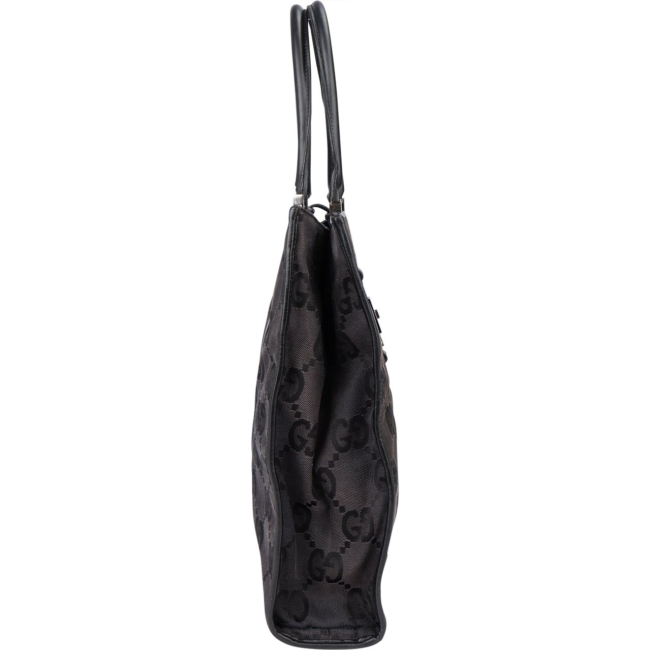 Gucci Gucci GG Monogram Jackie Handbag Zwart